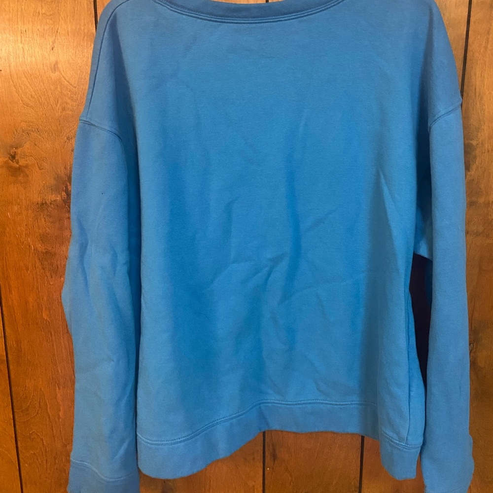Inspire Vibrant Blue Crew Neck Sweater - Picture 3 of 3